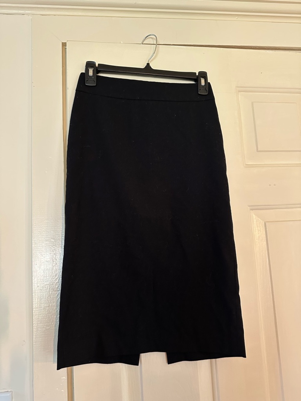 Sleek Black Pencil Skirt — Classic Office Staple